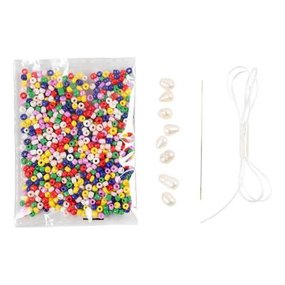 Creativ Company Mini hobbyset sieraden, zoetwaterparel halskettingen, 1 doos