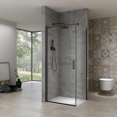 Douchecabine Van Rijn ST02 150 Zwart Douchecabine Van Rijn ST02 150 Zwart