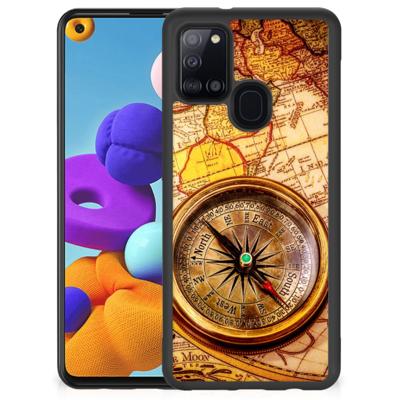Samsung Galaxy A21s Silicone Hoesje Kompas