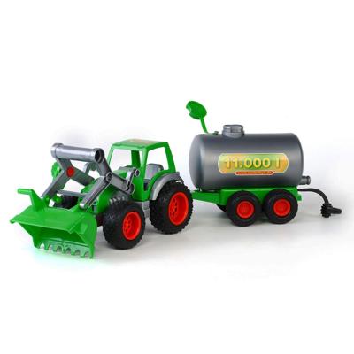 Cavallino tractor met voorlader en tanker Cavallino tractor met voorlader en tanker