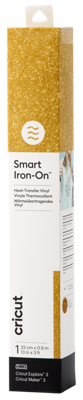 Cricut Smart Iron-On™ Folie Goud, Glittereffect