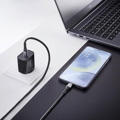 Intenso USB-C-kabel USB-C stekker, USB-C stekker 1.5 m Zwart Zeer flexibel 7901000