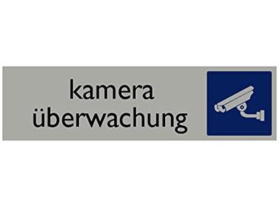 Infobord pictogram cameratoezicht 165x44mm