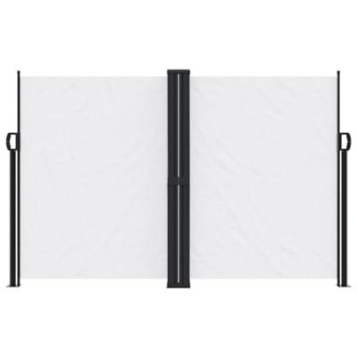 VidaXL Windscherm uittrekbaar 160x1000 cm wit VidaXL Windscherm uittrekbaar 160x1000 cm wit