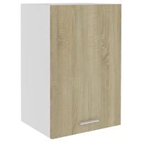 VidaXL Bovenkast lyon 39,5x31x60 cm bewerkt hout sonoma eikenkleurig - thumbnail