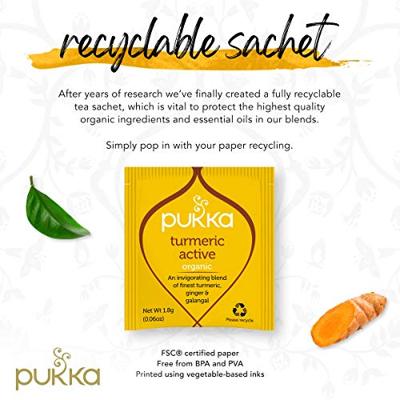 Pukka Turmeric Ginger & Orange Thee Pukka Turmeric Ginger & Orange Thee
