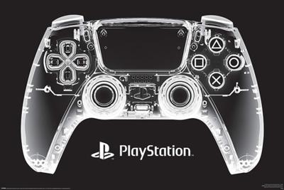 Poster PlayStation x-Ray Pad 91,5x61cm