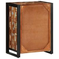 Dressoir 55x35x70 cm massief gerecycled hout meerkleurig - thumbnail