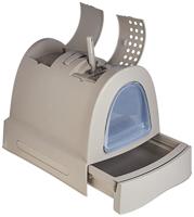 IMAC KATTENBAK ZUMA MET SCHUIFLADE TAUPE 40X56X42,5 CM - thumbnail