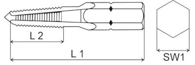METAALBOOR-TAPSET M 3-10 67020