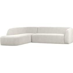 WOOOD Hoekbank 'Sloping' Links, kleur Pearl Melange