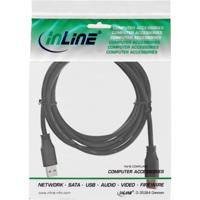 InLine 2.0m USB 3.0 USB-kabel 2 m 3.2 Gen 1 (3.1 Gen 1) USB A Zwart - thumbnail