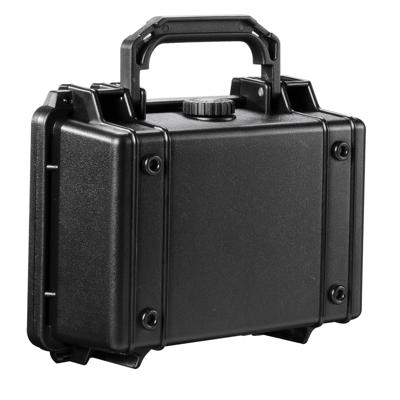 Mantona Outdoor fotokoffer S, waterdichte camerakoffer incl. op maat te snijden schuimrubberen inzetstukken, stofdicht en schokbestendig, ideaal voor GoPro en accessoires (21 x 16,7 x 9 cm)