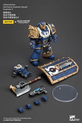 Warhammer The Horus Heresy Action Figure 1/18 Ultramarines Invictarus Suzerain Squad Suzerain 3 12 cm