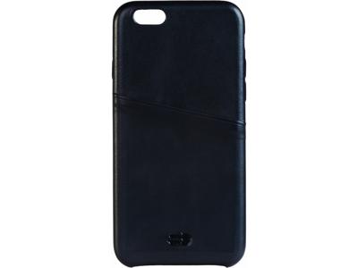 Senza Pure Leather Cover with Card Slot Apple iPhone 6/6S Deep Black