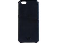 Senza Pure Leather Cover with Card Slot Apple iPhone 6/6S Deep Black - thumbnail