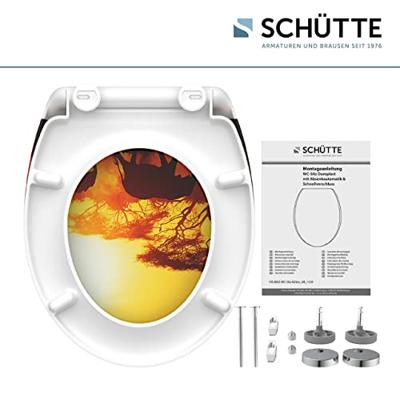 Duroplast WC-bril AFRICA met soft-close en quick-release - thumbnail