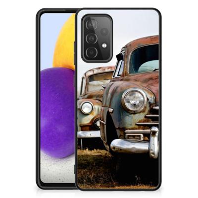 Samsung Galaxy A72 (5G/4G) Silicone Back Case Vintage Auto Samsung Galaxy A72 (5G/4G) Silicone Back Case Vintage Auto