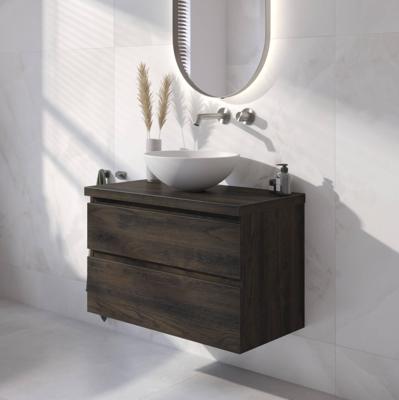 Ben Tendenza badmeubel incl. afdekblad 80x46x64cm coal oak