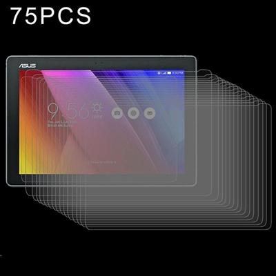 75 pc's voor ASUS ZenPad 10 / Z300 0.3mm 9H hardheid getemperd glas scherm Film