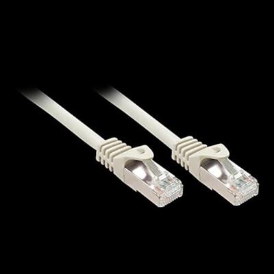 LINDY 48391 RJ45 Netwerkkabel, patchkabel CAT 5e F/UTP 1.00 m Grijs Snagless 1 stuk(s)