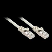 LINDY 48391 RJ45 Netwerkkabel, patchkabel CAT 5e F/UTP 1.00 m Grijs Snagless 1 stuk(s) - thumbnail