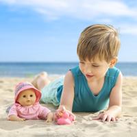 Babybad Coralie - Bloomer COROLLE rozen - thumbnail