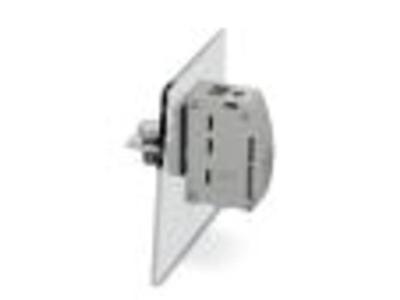 Phoenix Contact 1713243 Doorvoerklem 25 mm Schroeven Grijs 10 stuk(s)