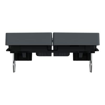 Merten 433514 Wisselschakelaar Afdekking System M Antraciet 1 stuk(s)