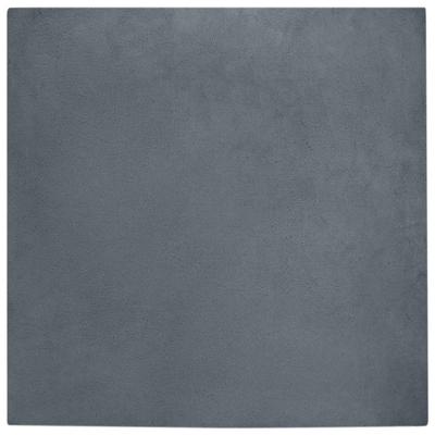 Nep Konijnenbont Tapijt Antraciet 200 x 200 cm Polyester