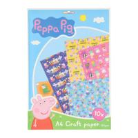 Peppa Pig A4 knutselpapier 150gram - thumbnail