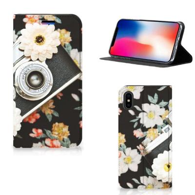 Apple iPhone X | Xs Stand Case Vintage Camera Apple iPhone X | Xs Stand Case Vintage Camera