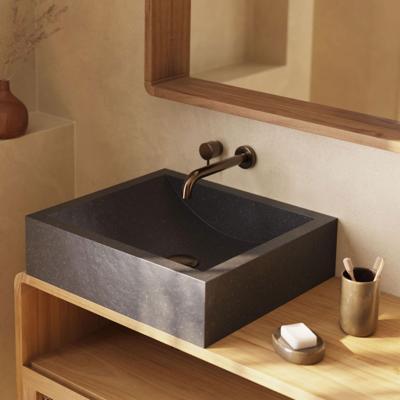 Kave Home Waskom 'Delina' 40 x 45cm, kleur Zwart