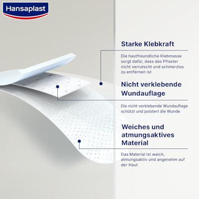 Hansaplast Pleisters Sensitive Strips - Donker - thumbnail