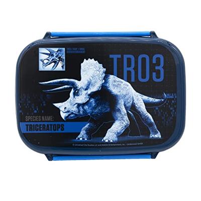 Jurassic World Lunchbox Blauw Jurassic World Lunchbox Blauw