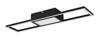 Trio Verstelbare led plafondlampTwister zwart - R67183132 - thumbnail