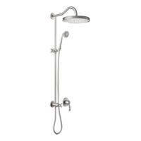 Douchekraanset Tres Clasic Inbouw Mengkraan RVS - thumbnail