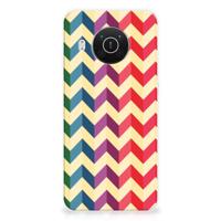 Nokia X10 | X20 | TPU bumper | Zigzag Multi Color - thumbnail