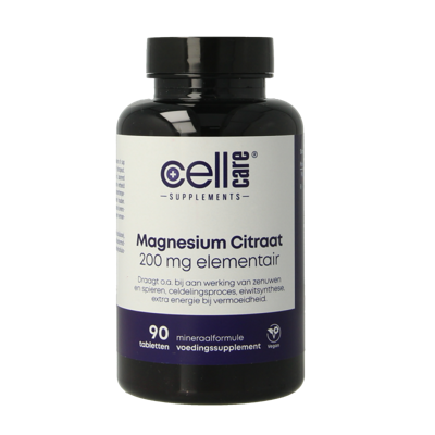 CellCare Magnesium 200mg elementair 90 Tabletten