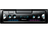 Pioneer SPH-10BT smartphone-ontvanger van de volgende generatie, 1-DIN, met Bluetooth, USB en Spotify, kan worden aangesloten op iPhone en Android - thumbnail