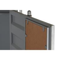 Kast Home ESPRIT Container Hemelsblauw Metaal 112 x 46 x 174 cm - thumbnail