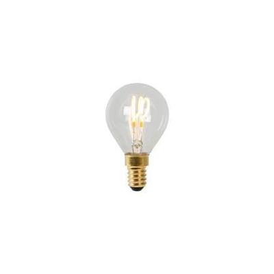 Lucide P45 - Filament lamp - Ø 4,5 cm - LED Dimb. - E14 - 1x3W 2700K - Transparant