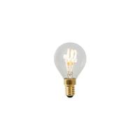 Lucide P45 - Filament lamp - Ø 4,5 cm - LED Dimb. - E14 - 1x3W 2700K - Transparant - thumbnail