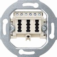 Merten 465236 TAE-contactdoos Inzetstuk Wit 1 stuk(s) - thumbnail