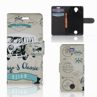 Acer Liquid Z330 Telefoonhoesje met foto Retro VW Bus - thumbnail