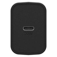 Otterbox Fast Charge Wall Charger (Pro Pack) USB-oplader 20 W 1x USB-C USB PD Zwart Snellader - thumbnail