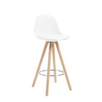 Slad Kruk wit hoogte 74 cm - thumbnail