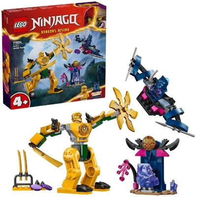 LEGO 71804 NINJAGO Arins vechtrobot, Ninjaspeelgoed met Arin minifiguren met mini-Katana en robots - thumbnail