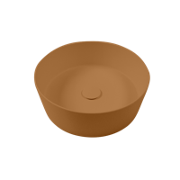 Royal plaza Kolor wastafel 44 cm conisch tabak 68536 - thumbnail