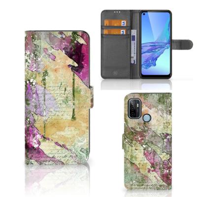 Hoesje OPPO A53 | OPPO A53s Letter Painting Hoesje OPPO A53 | OPPO A53s Letter Painting